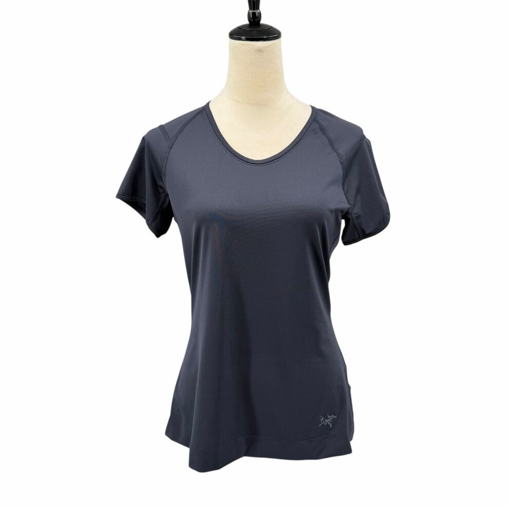 Arc’teryx Navy Blue Tighter Slim Stretchy Dry Fit Athletic Casual Tee Shirt